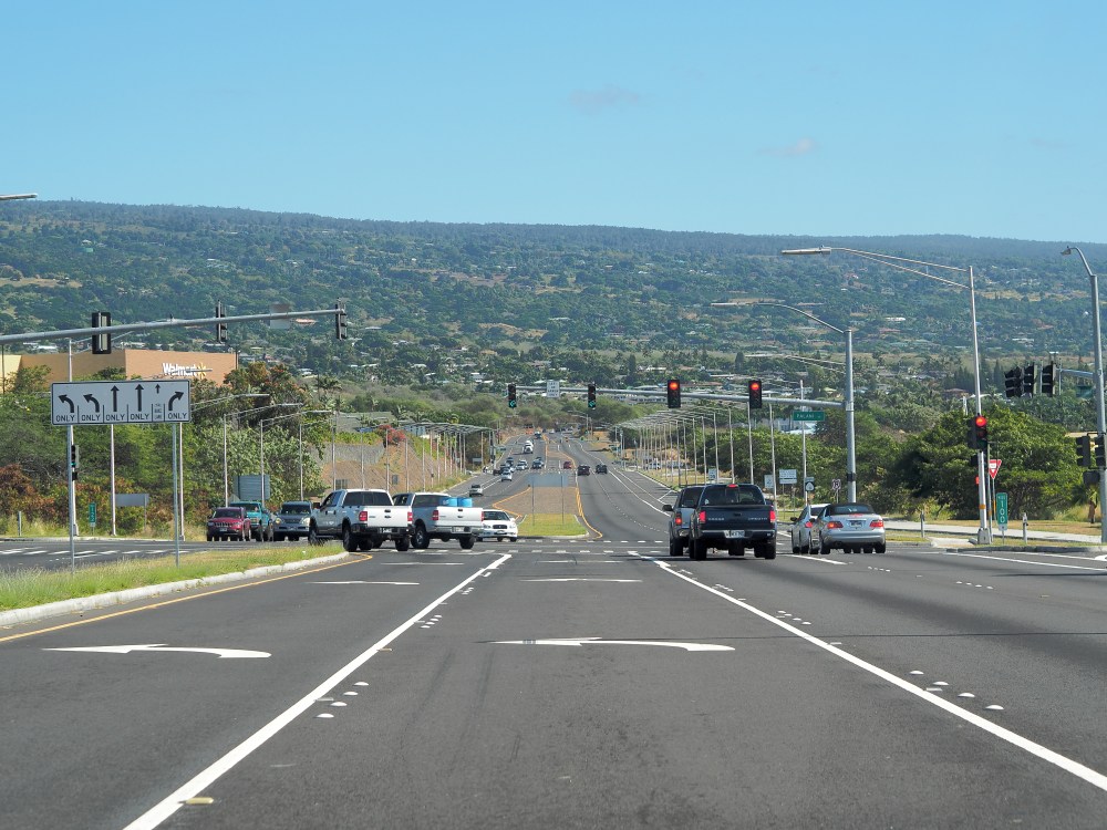 Main Highway Through Kona