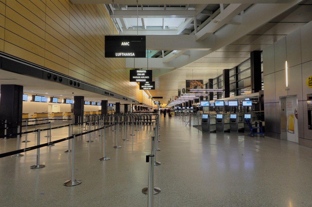 Seattle Airport at 4 am